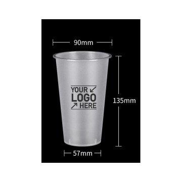 16oz Disposable Frosted Cups 500ml